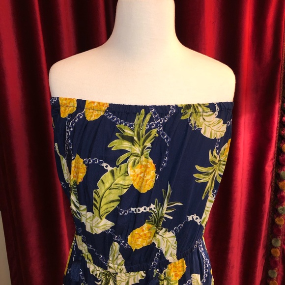 blue island Pants - Blue Island 🍍 Pineapple Jumpsuit